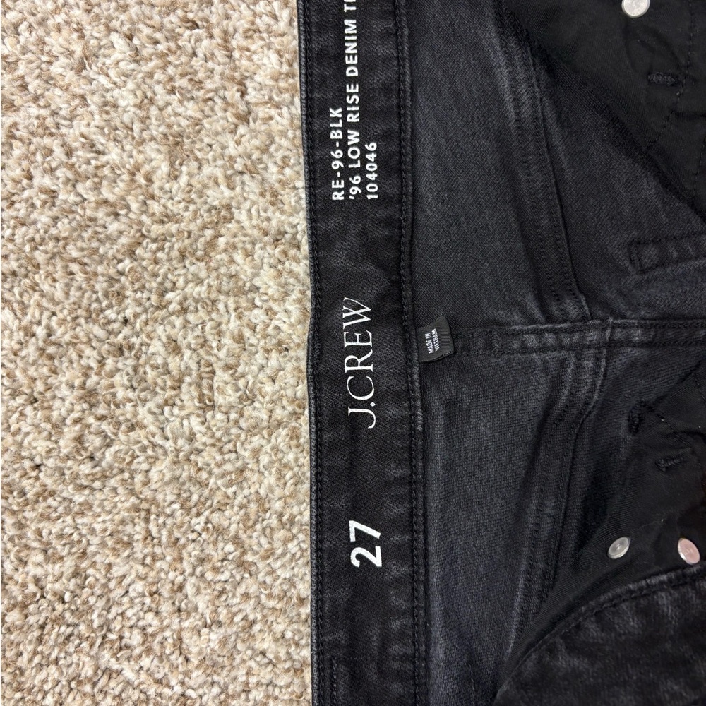 J.Crew Black Denim Jeans